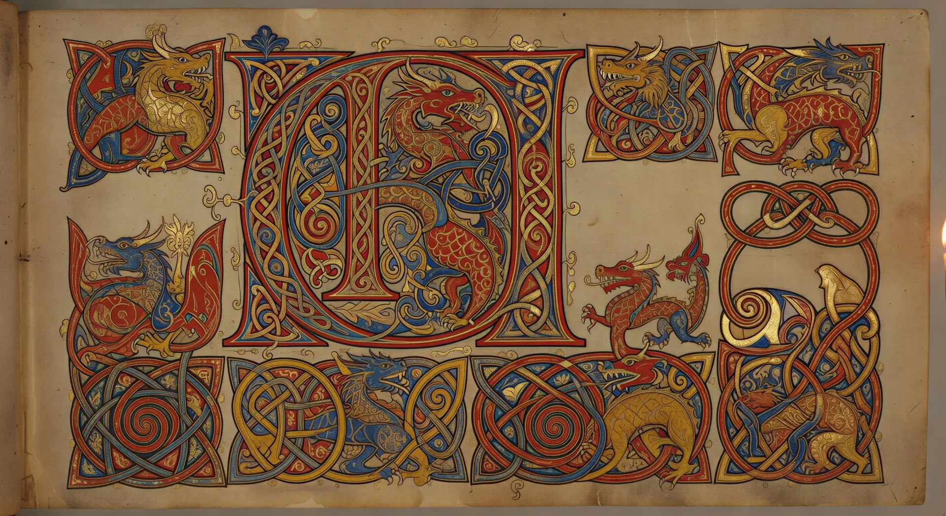 Book of Kells incipit page