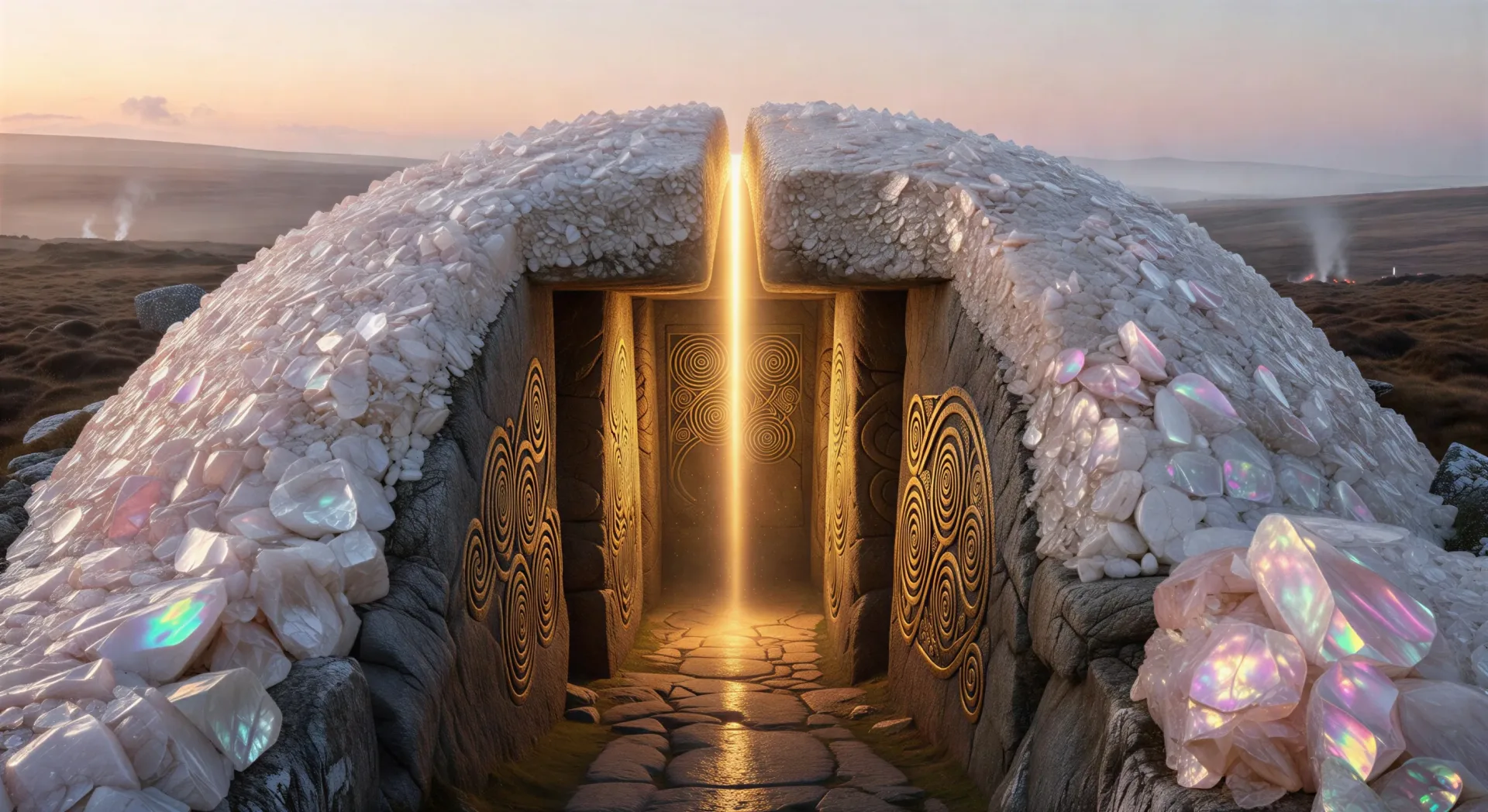 Newgrange winter solstice dawn