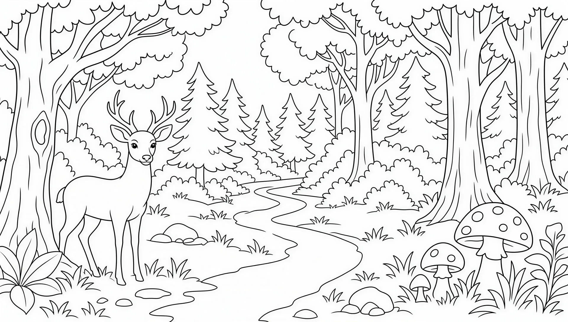 Forest scene