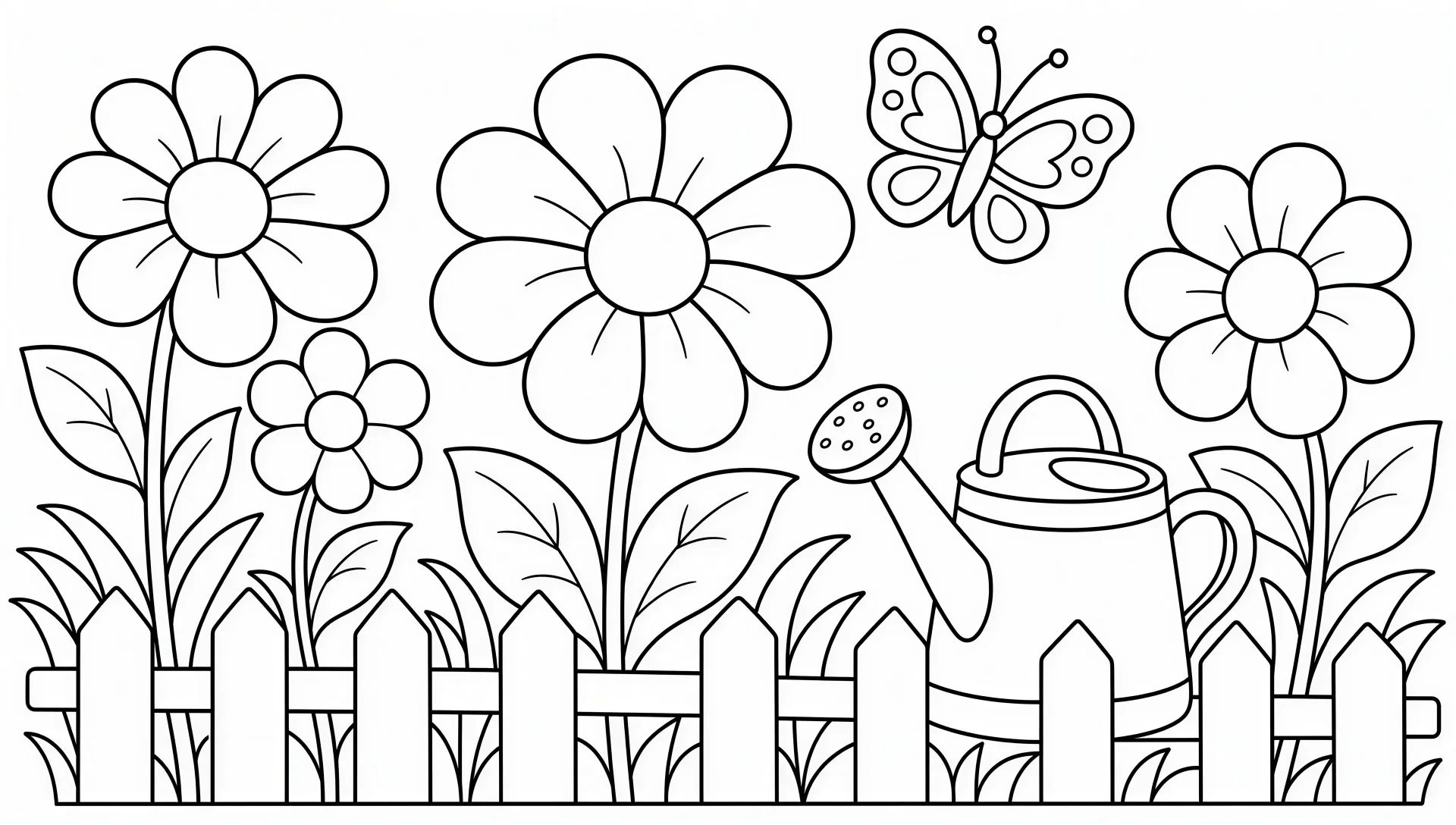 Garden scene