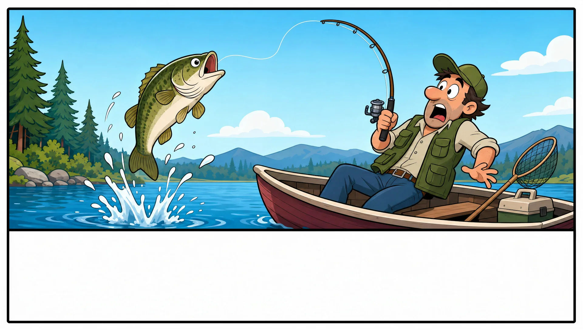 Cartoon de quadro único
