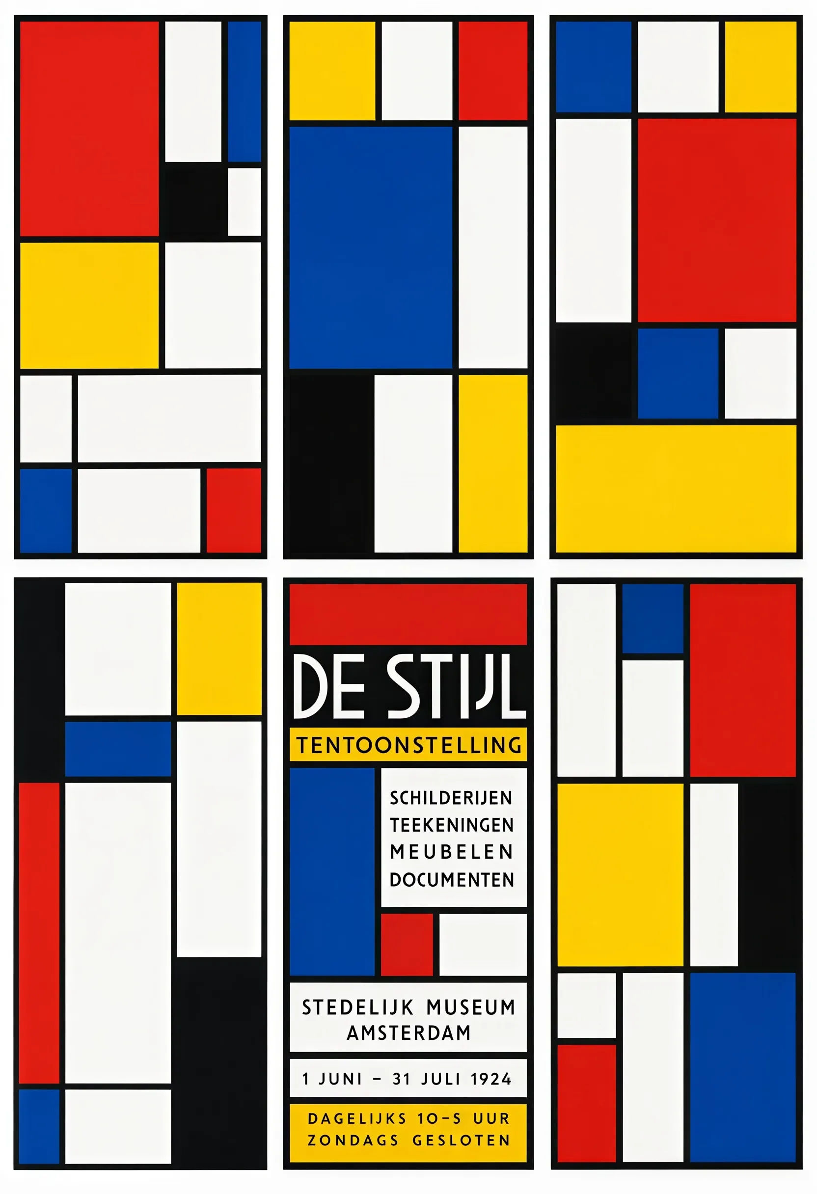 Amsterdamer Ausstellungsplakat