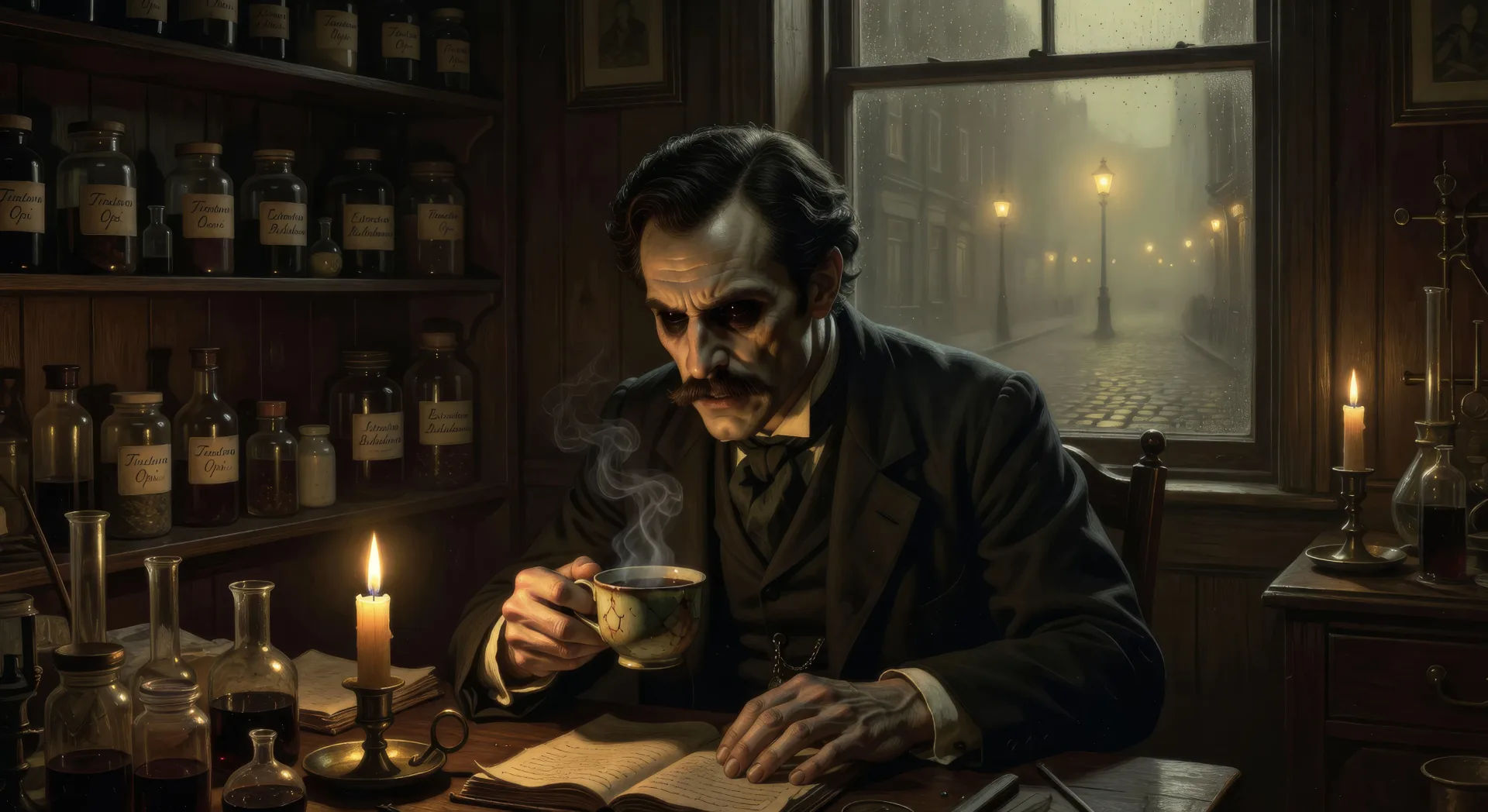 The transformation in the laboratory