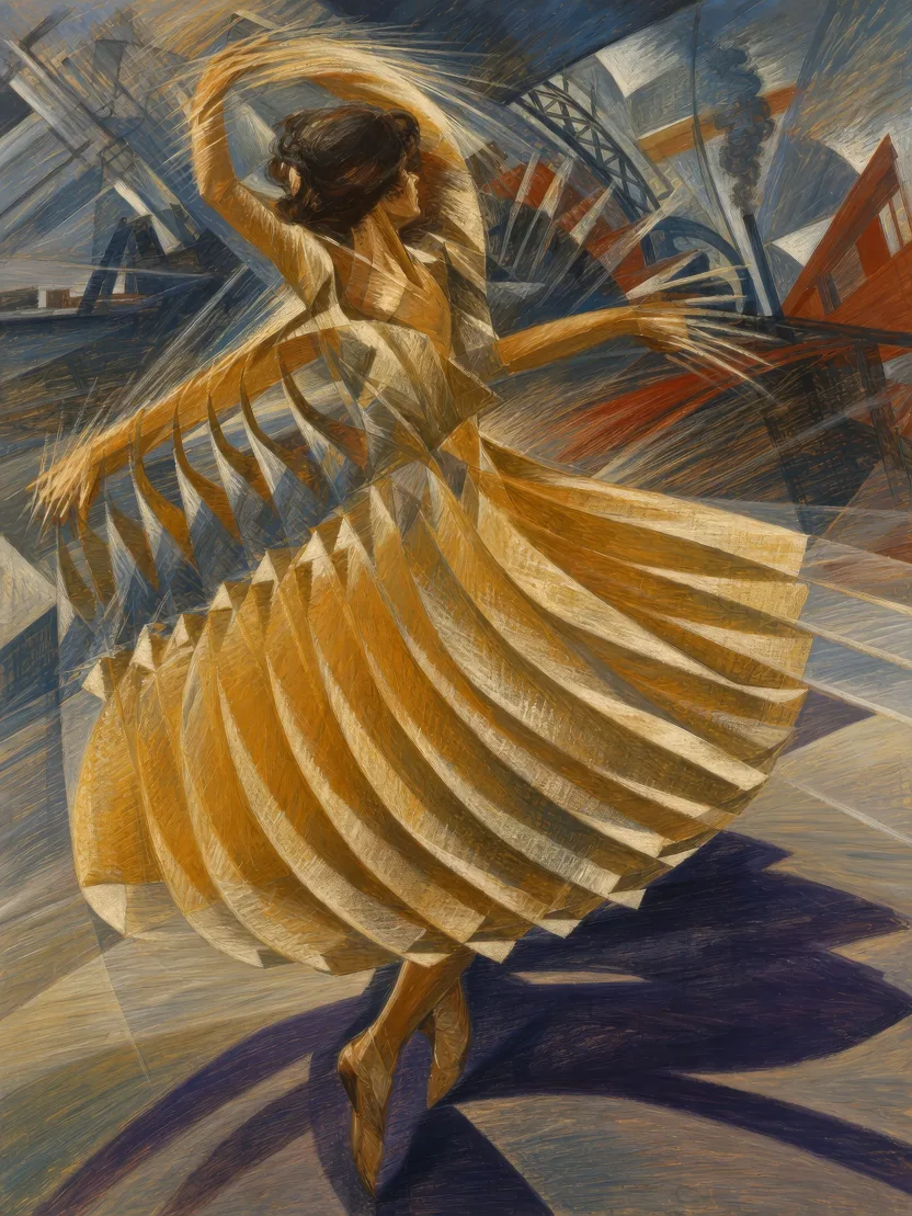 未来に繋げる「絵画」 未来派AIアート：モーション・ライン動的絵画生成器 | Morphic