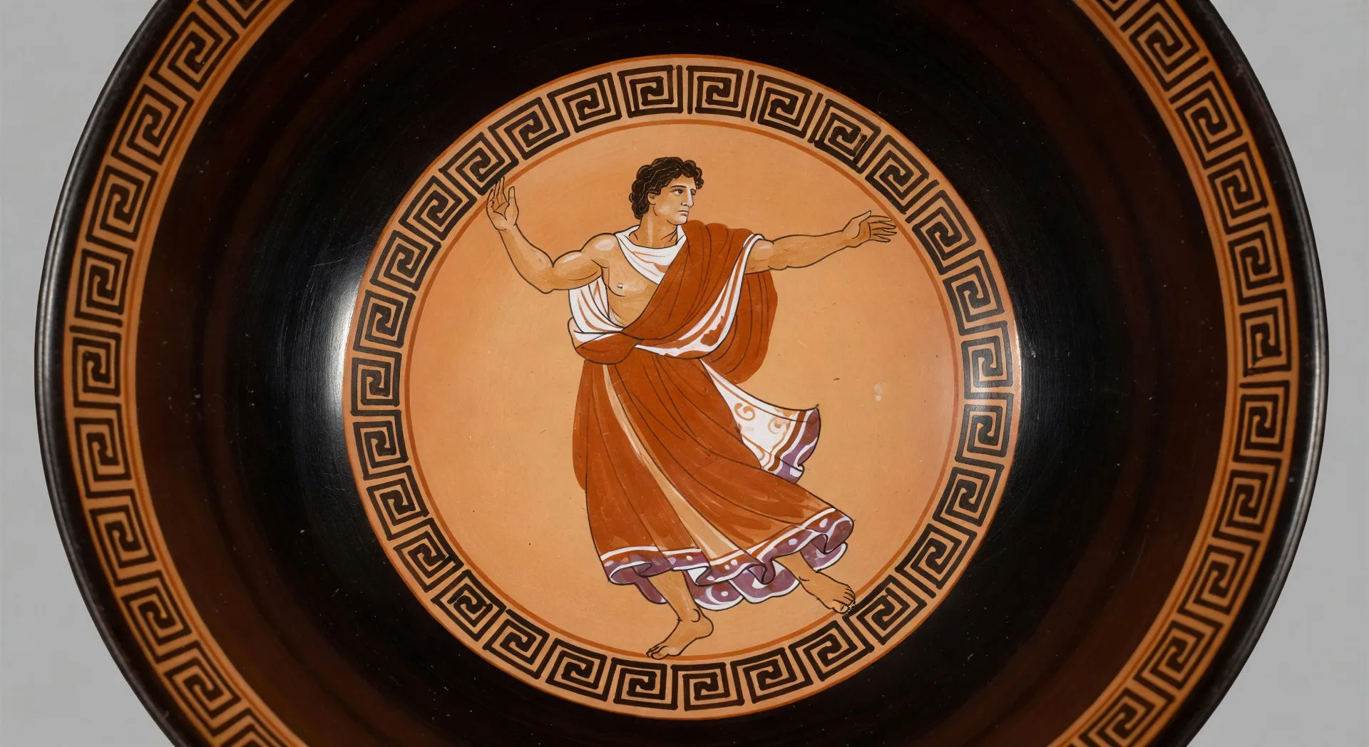 Red-figure kylix interior