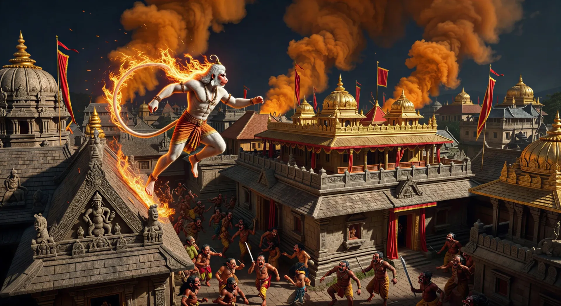The burning of Lanka