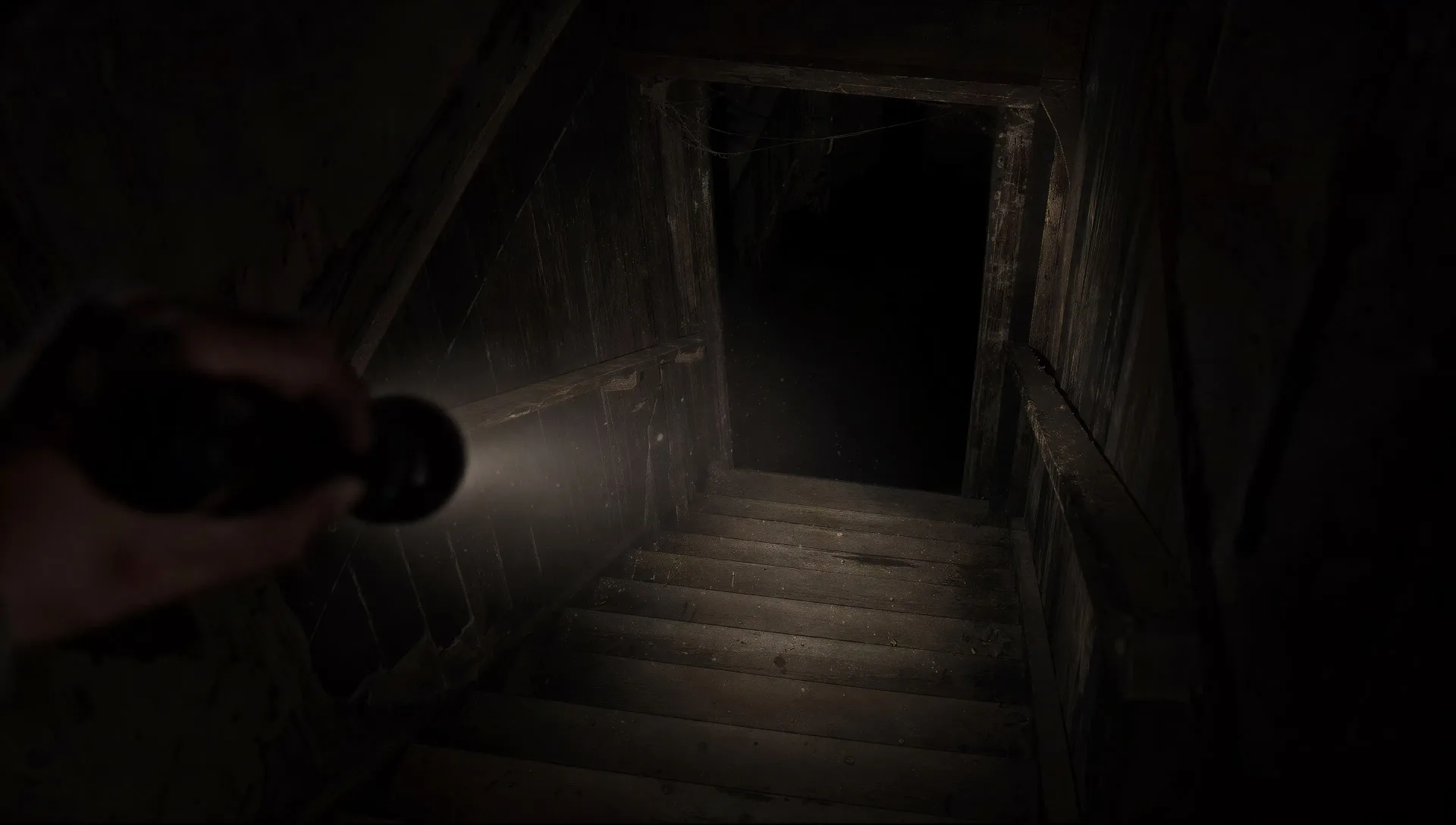 Descent into the basement