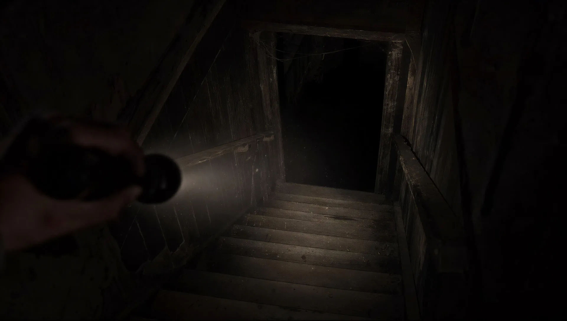 Descent into the basement