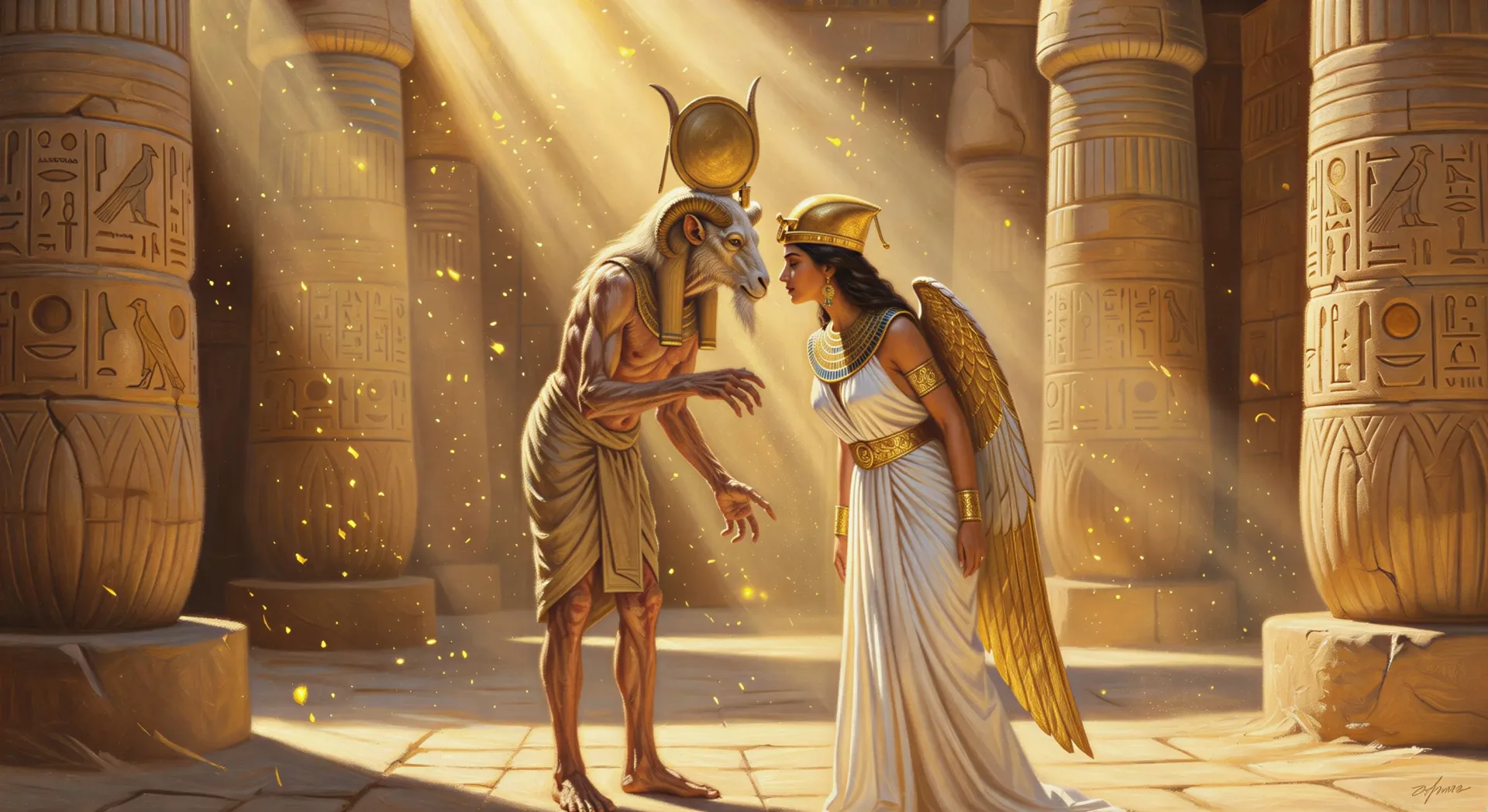 Isis steals the secret name of Ra