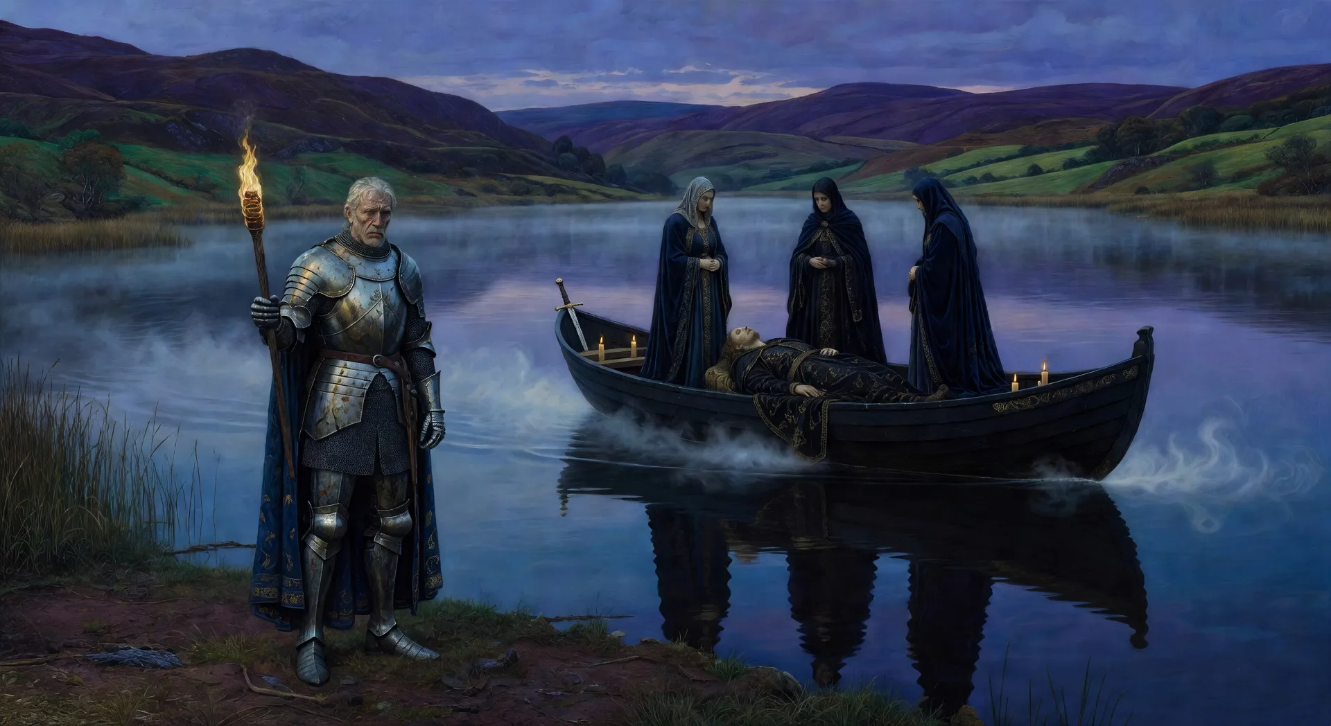 The barge to Avalon