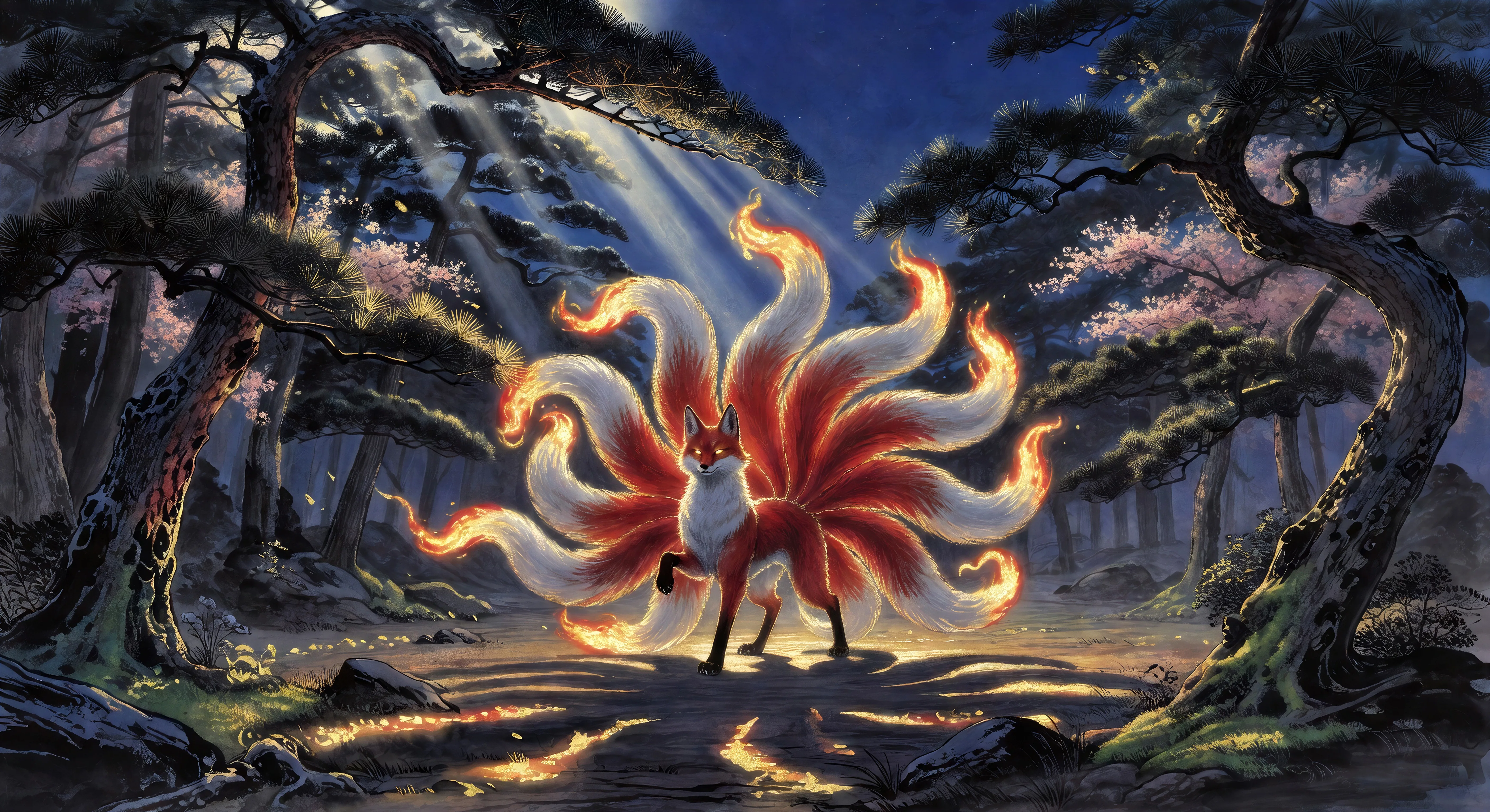 Nine-tail manifestation