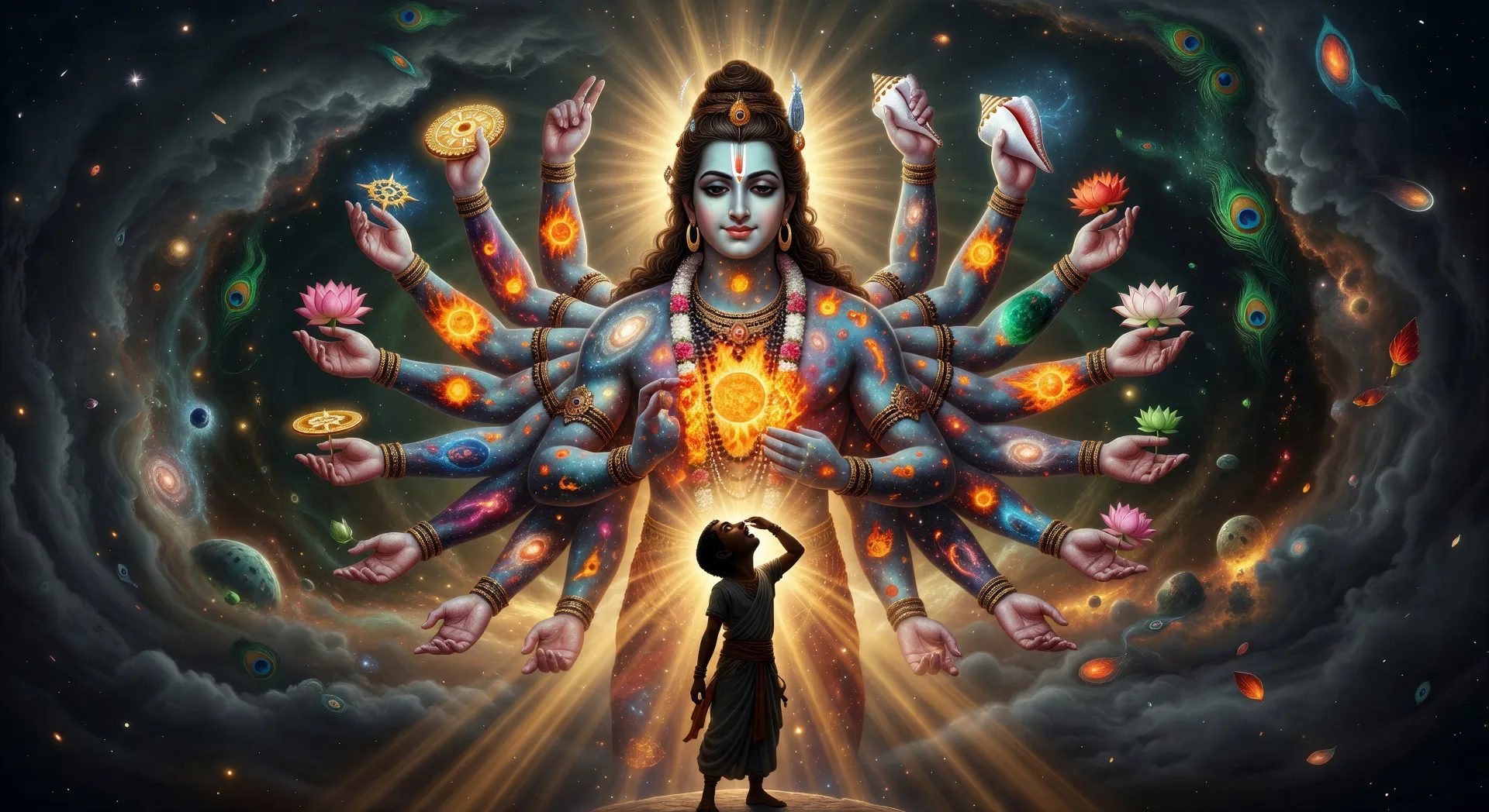 The Vishvarupa cosmic form
