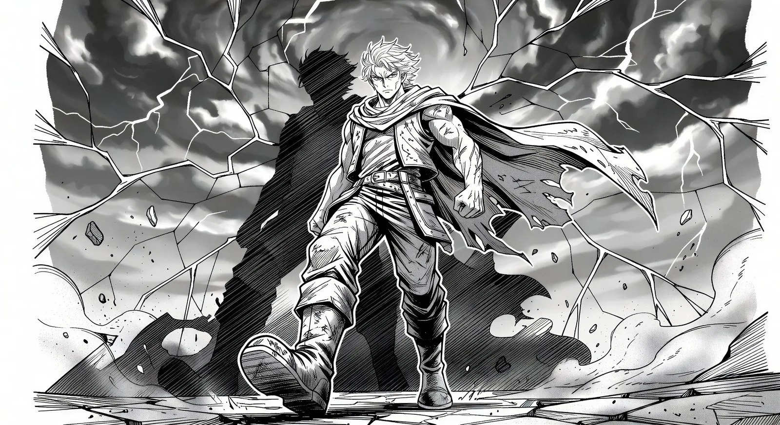 Splash page hero entrance