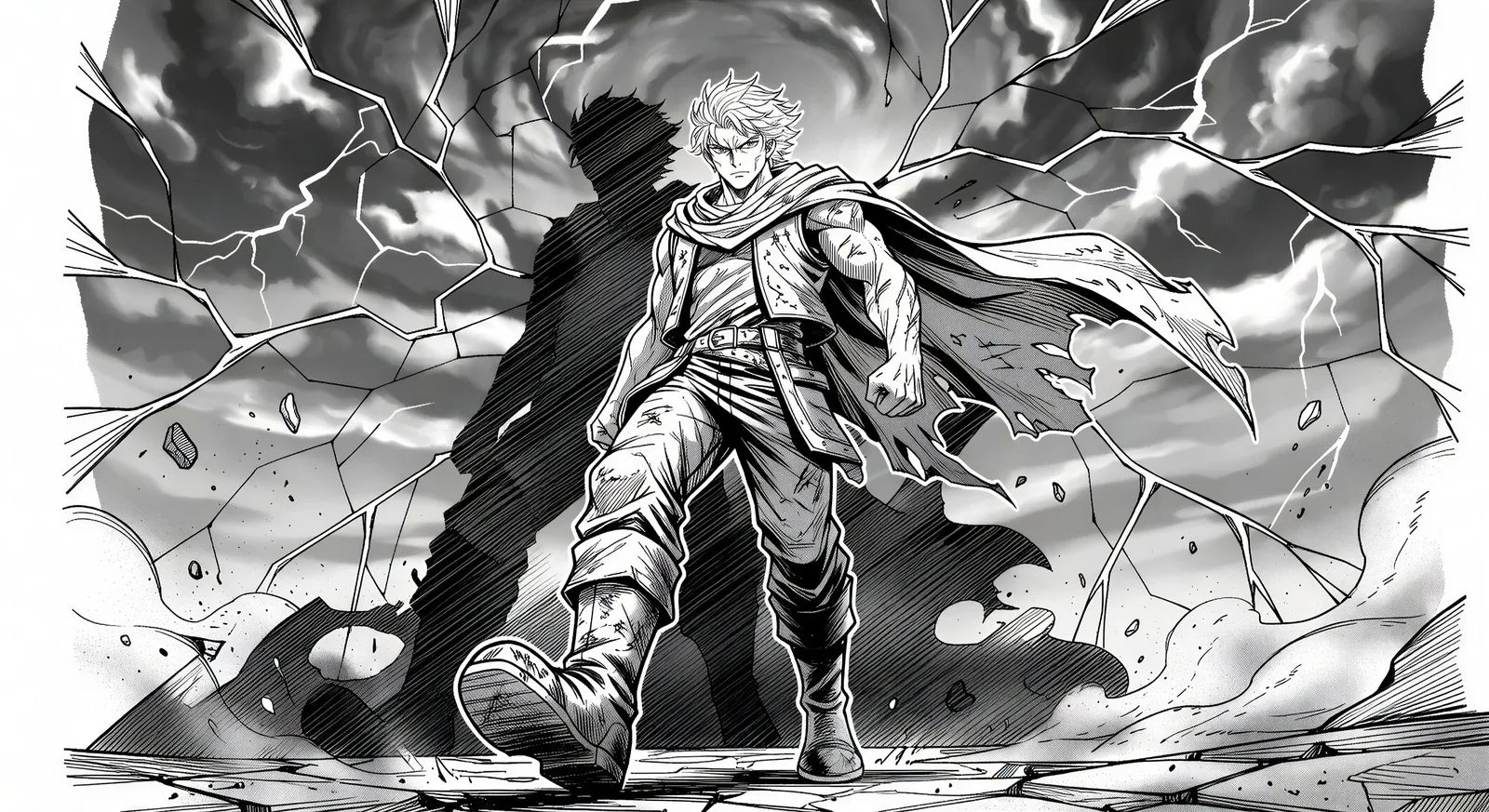 Splash page hero entrance