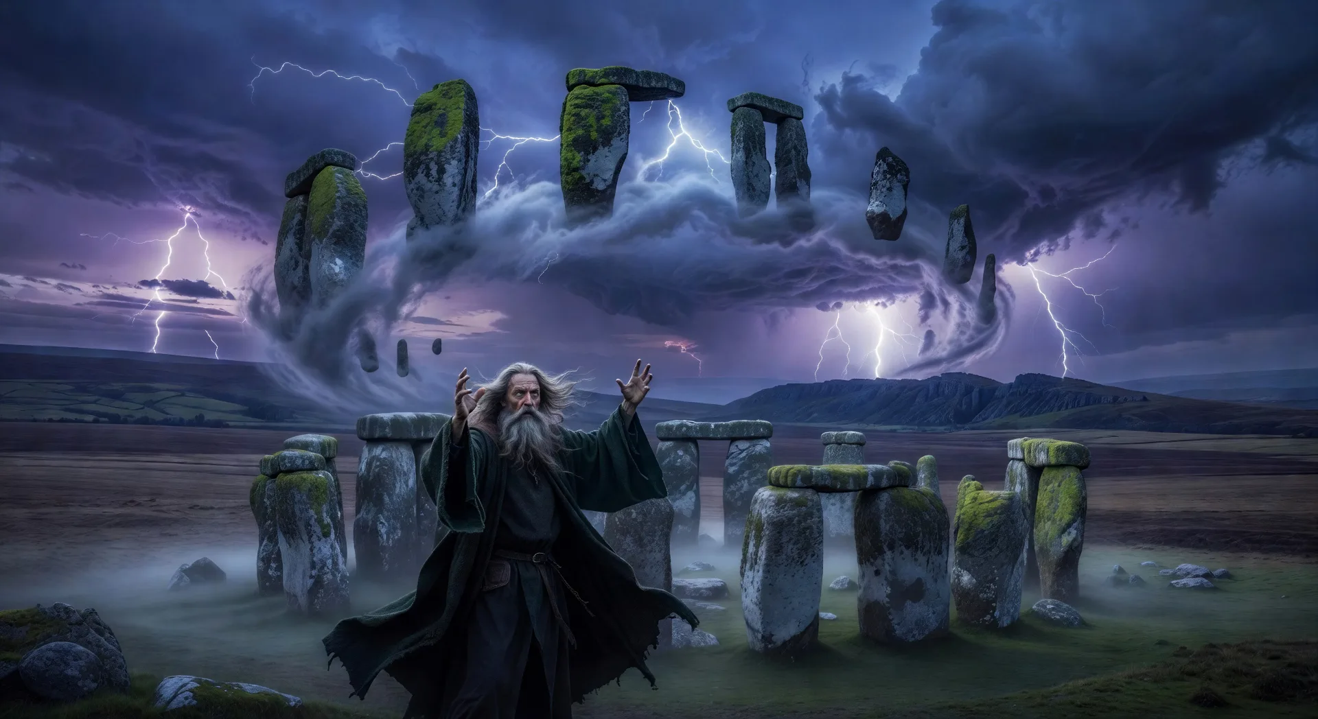 The raising of Stonehenge