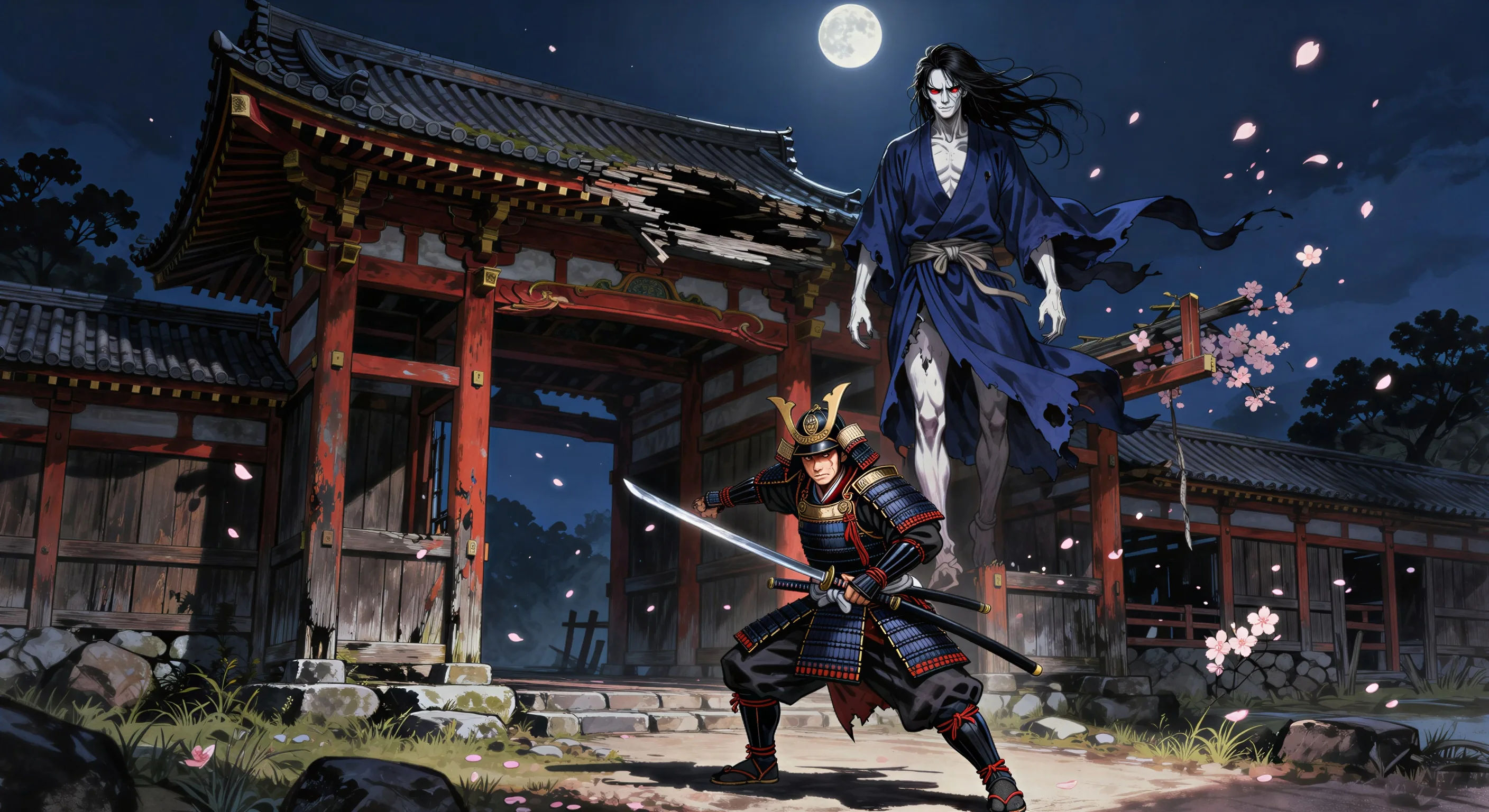 Ibaraki-doji no portão de Rashomon
