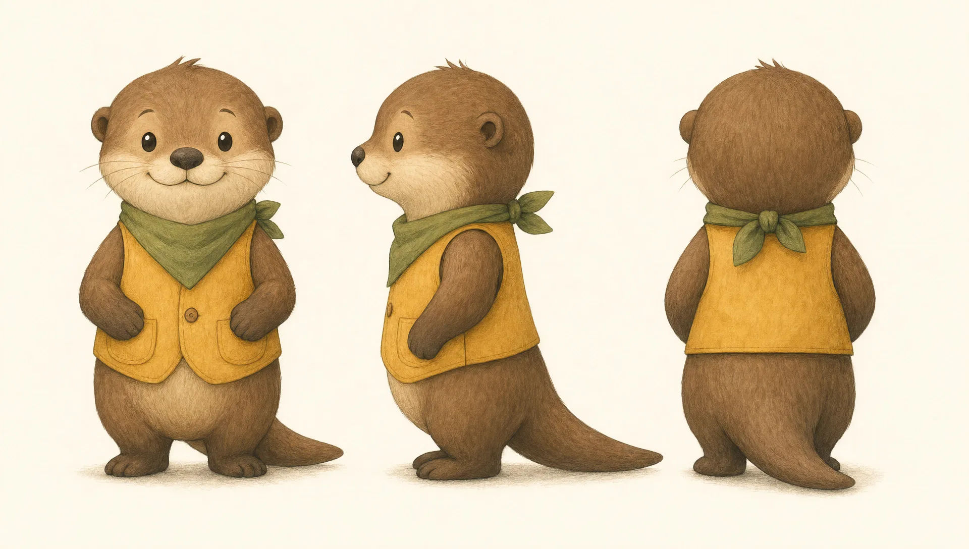 Character turnaround sheet