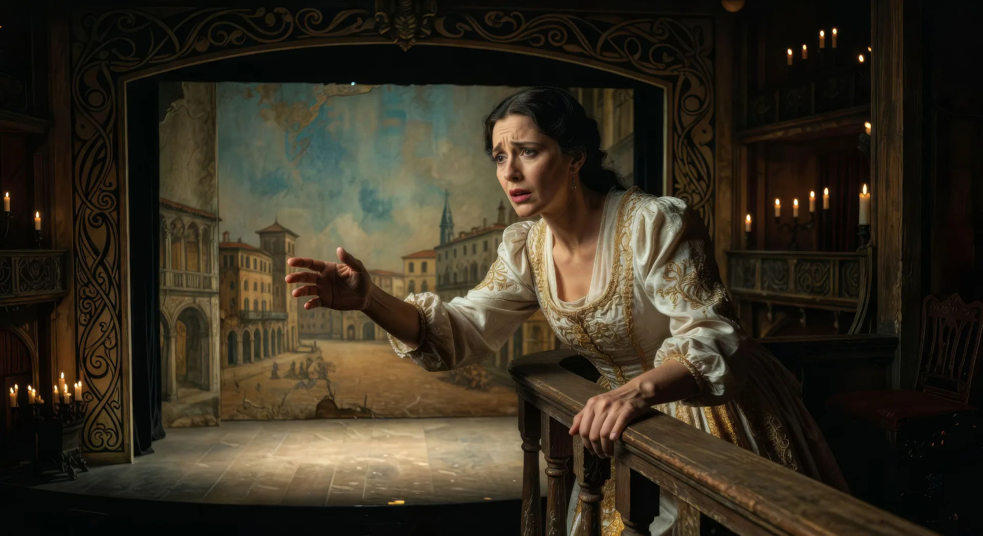 Sibyl Vane plays Juliet