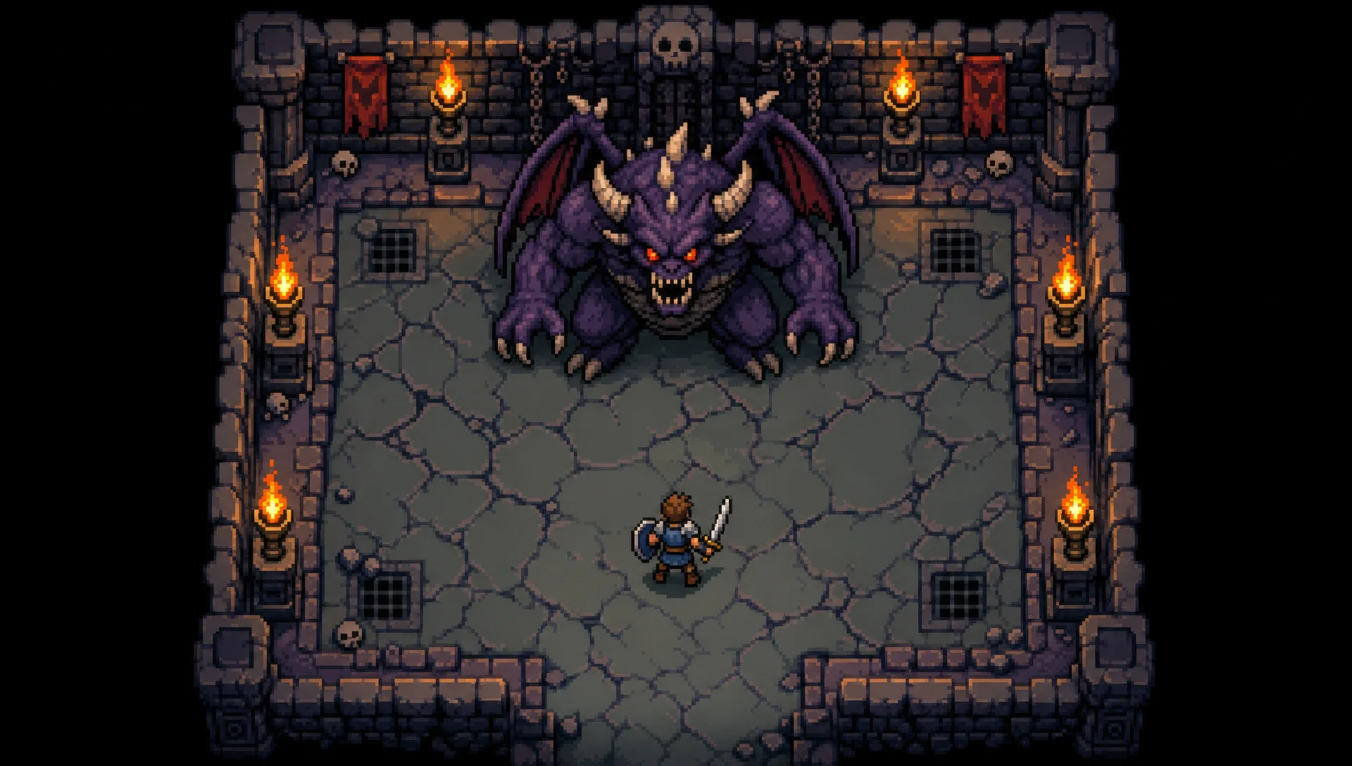 Boss arena