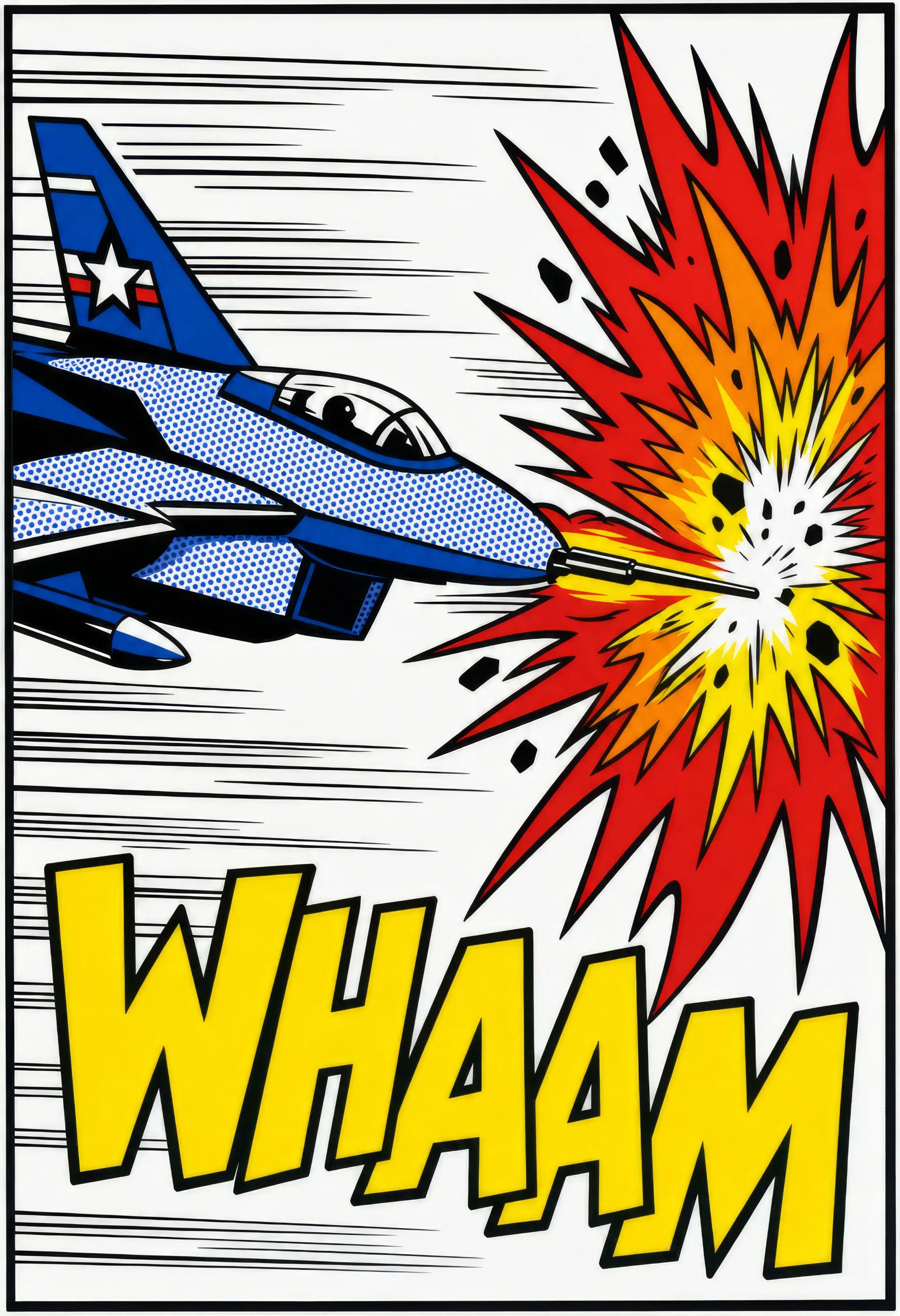 WHAAM-Kampfjet-Panel