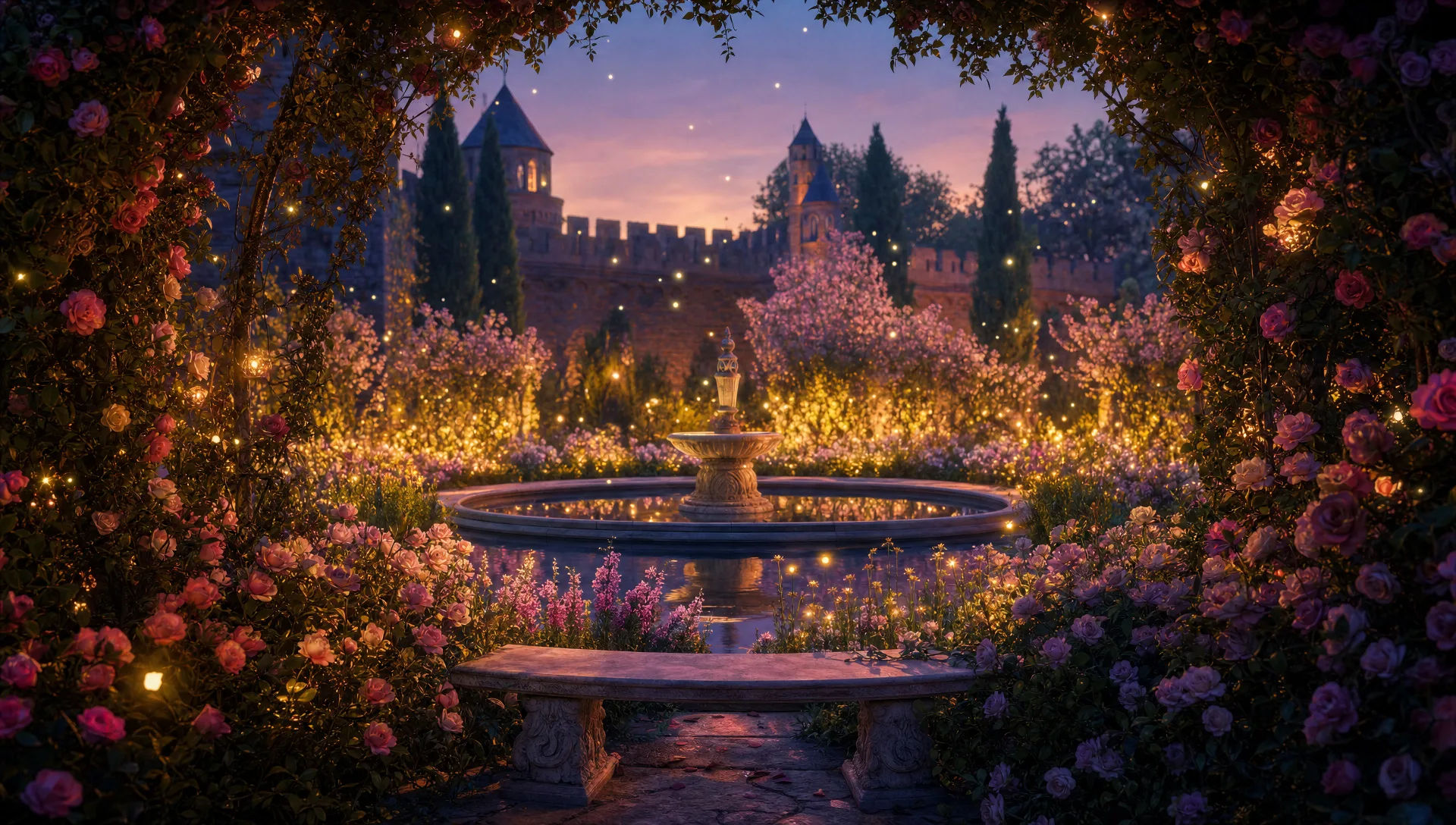 El jardín encantado
