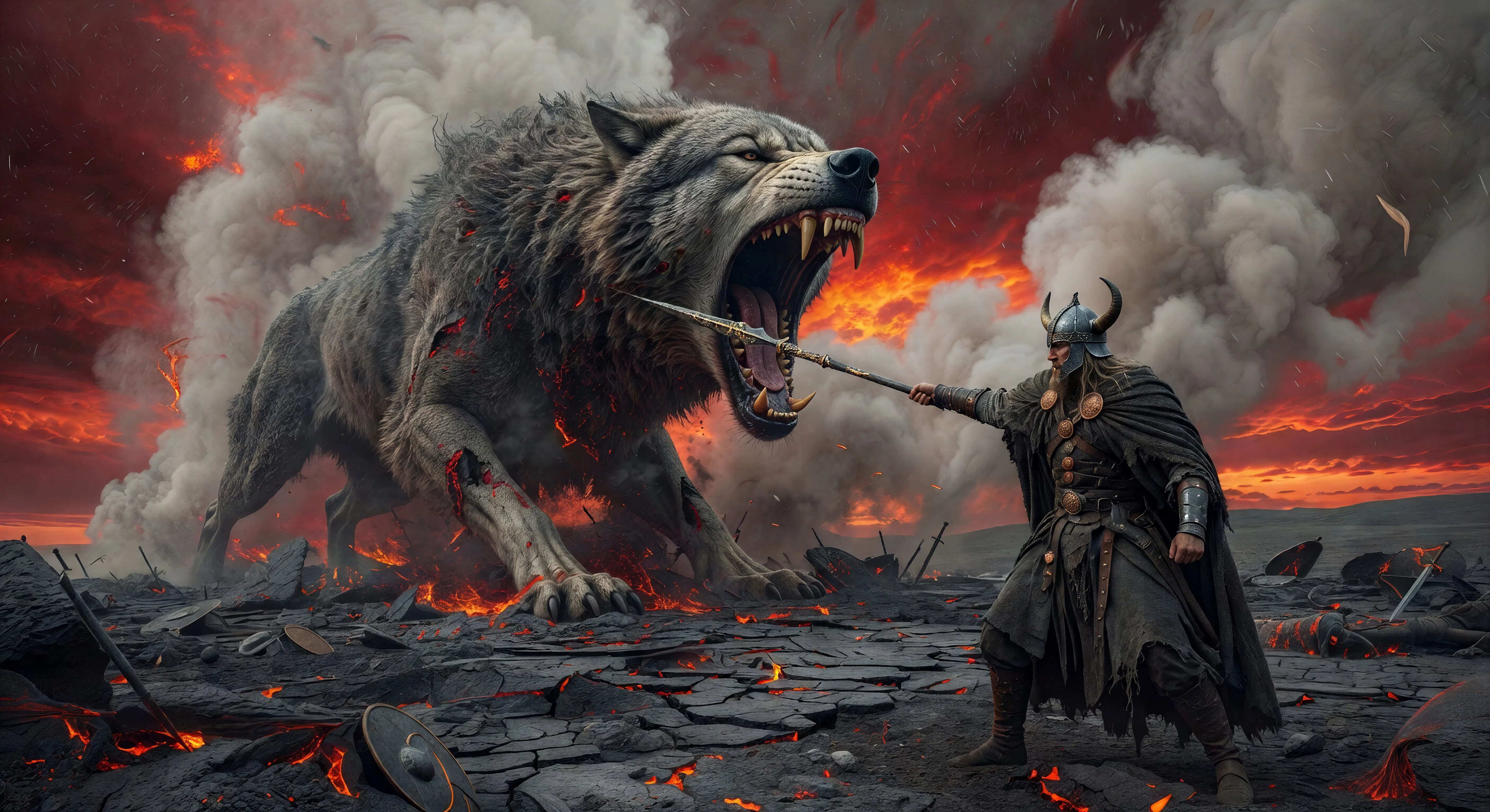 Odin contra Fenrir