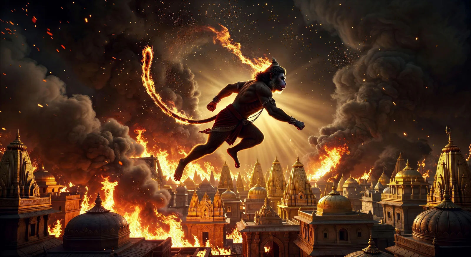 The burning of Lanka