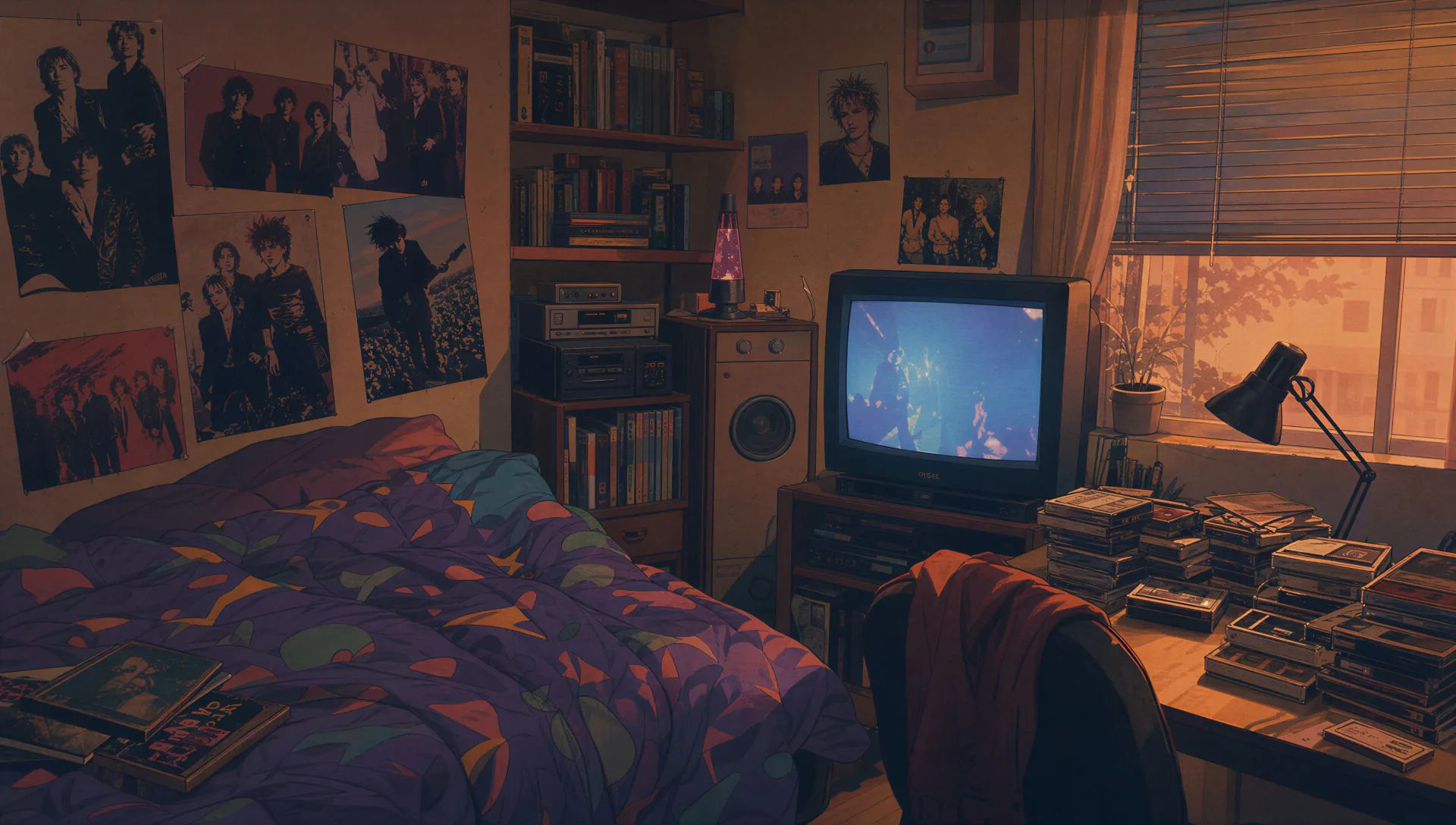 VHS-grain bedroom