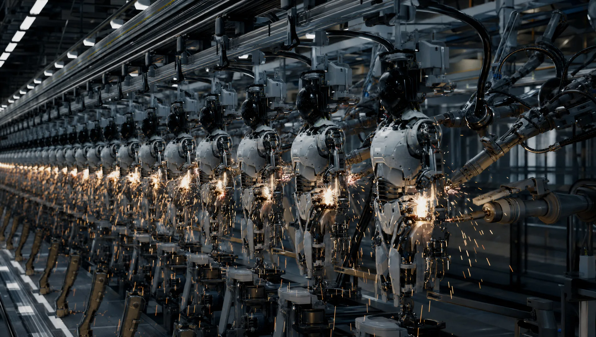Factory assembly line