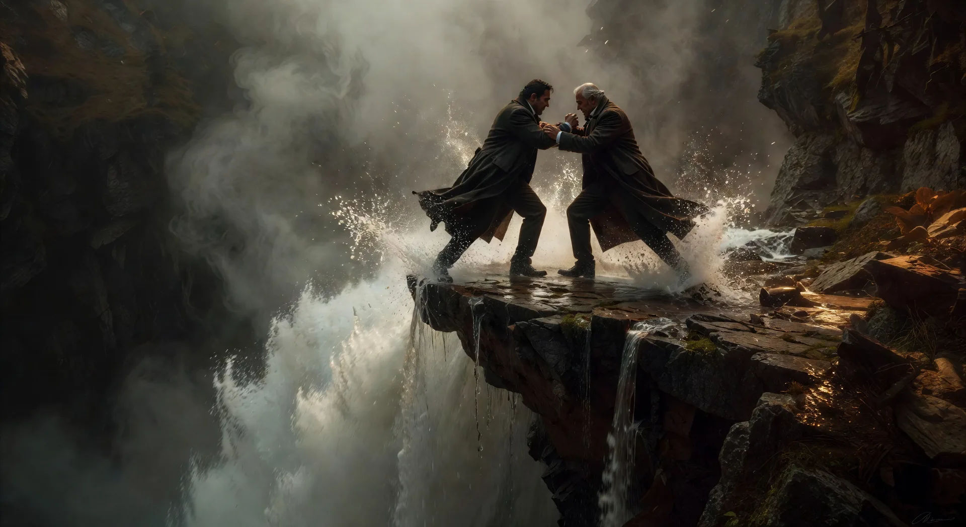 라이헨바흐 폭포에서의 결투