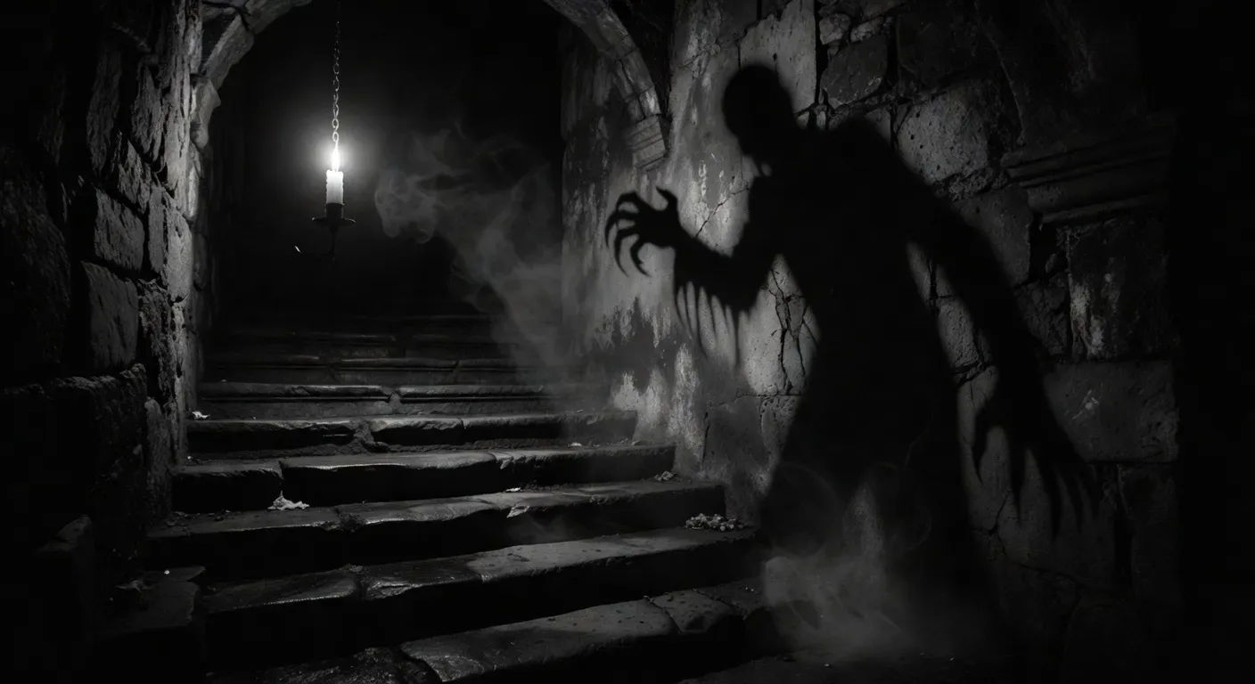 Câmera livre de Murnau numa escada de Nosferatu