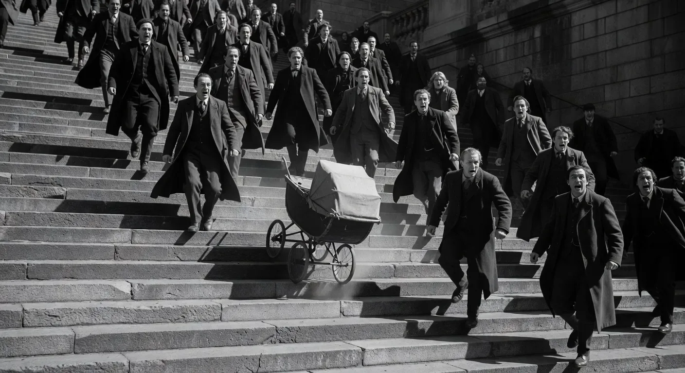 Eisenstein Odessa Steps montage
