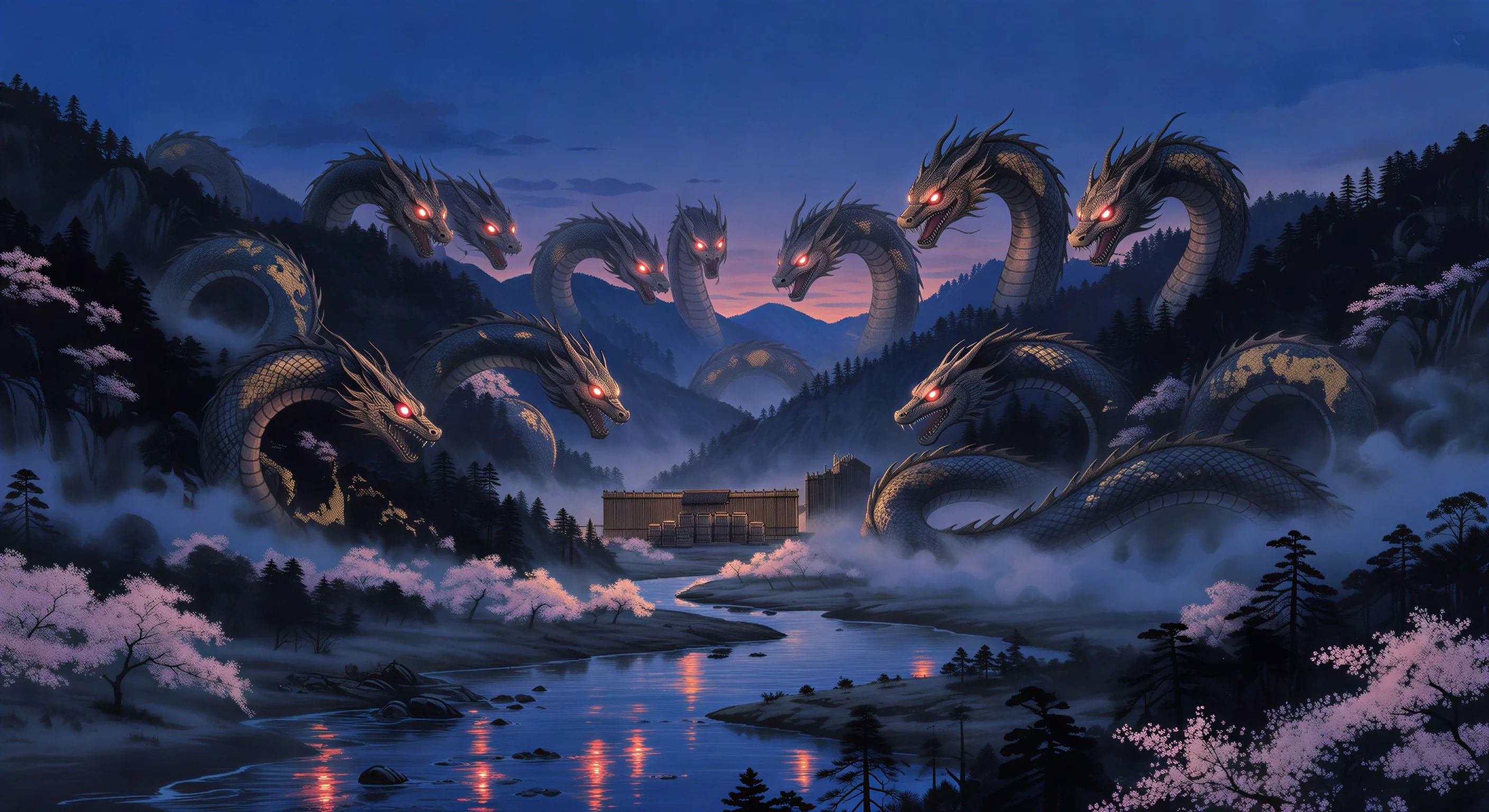 Yamata no Orochi chega