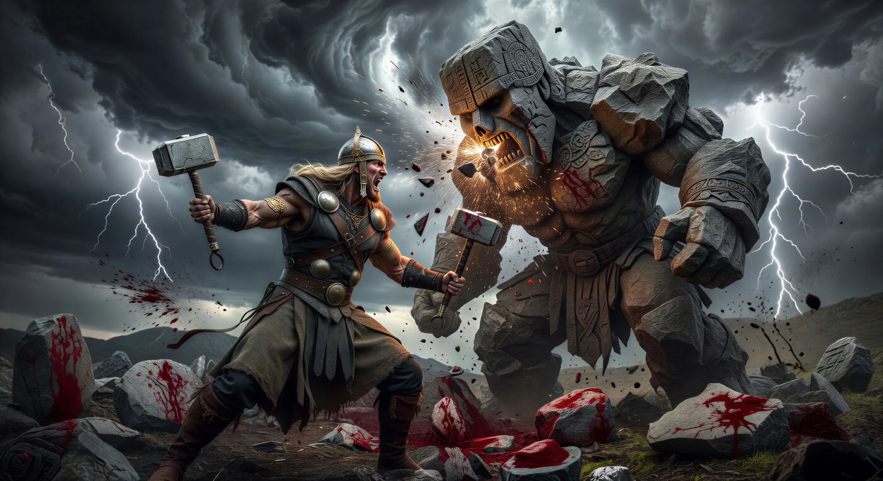 Duel with Hrungnir