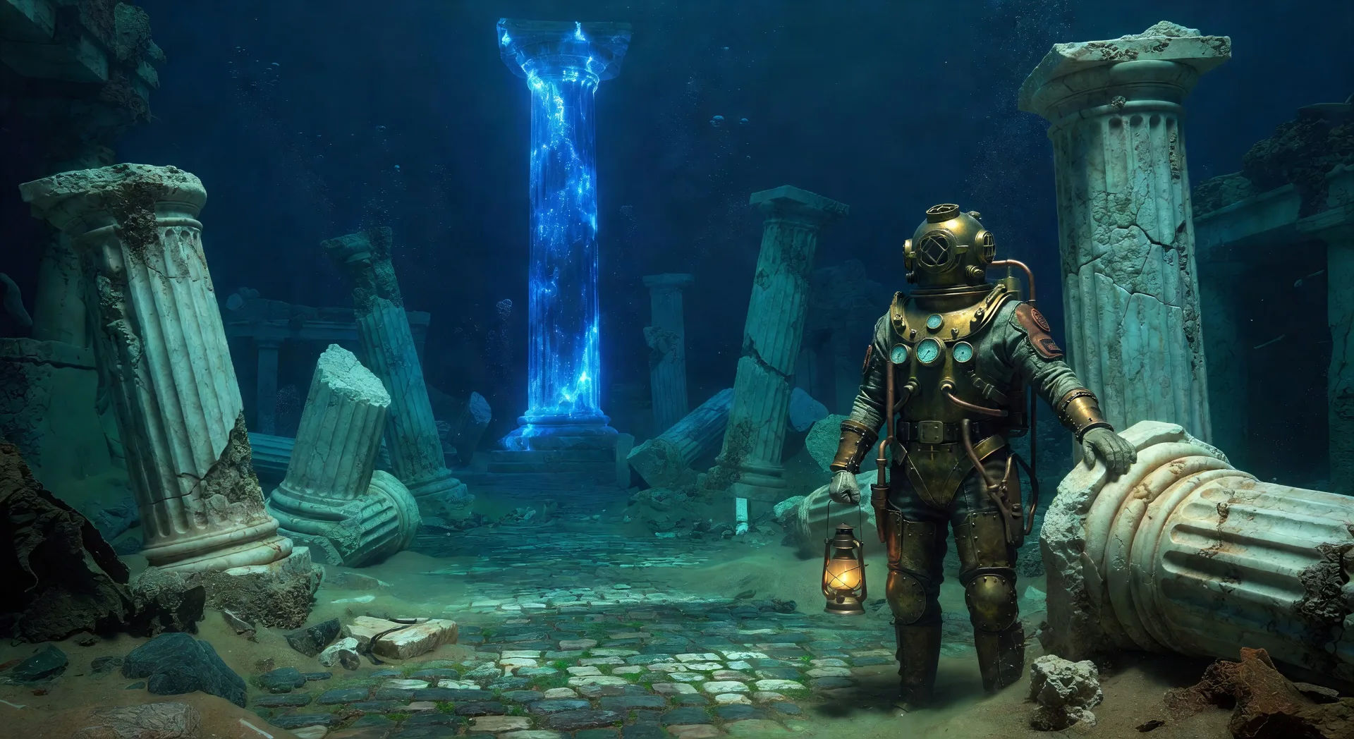 The ruins of Atlantis
