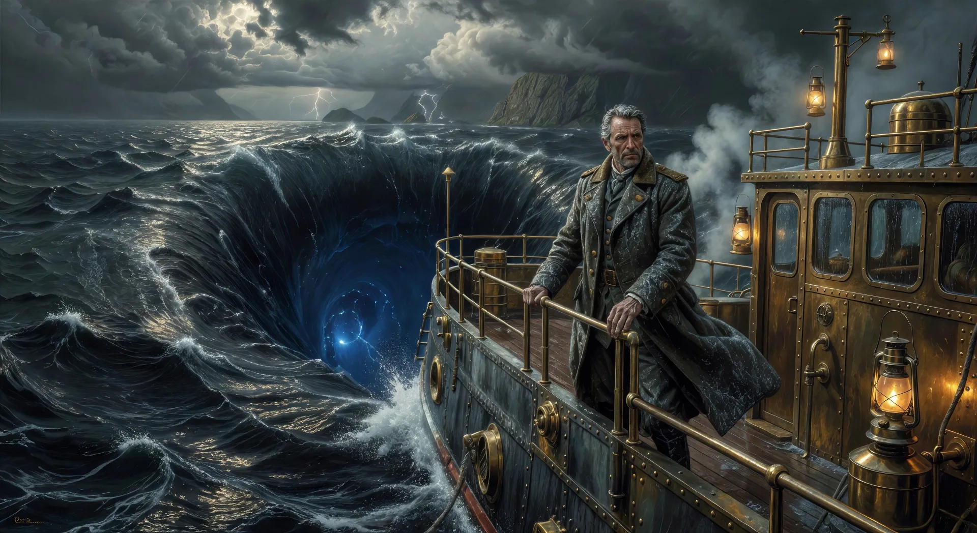 The maelstrom of the Lofoten