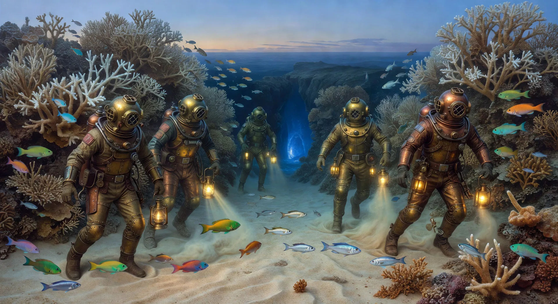 A walk on the ocean floor