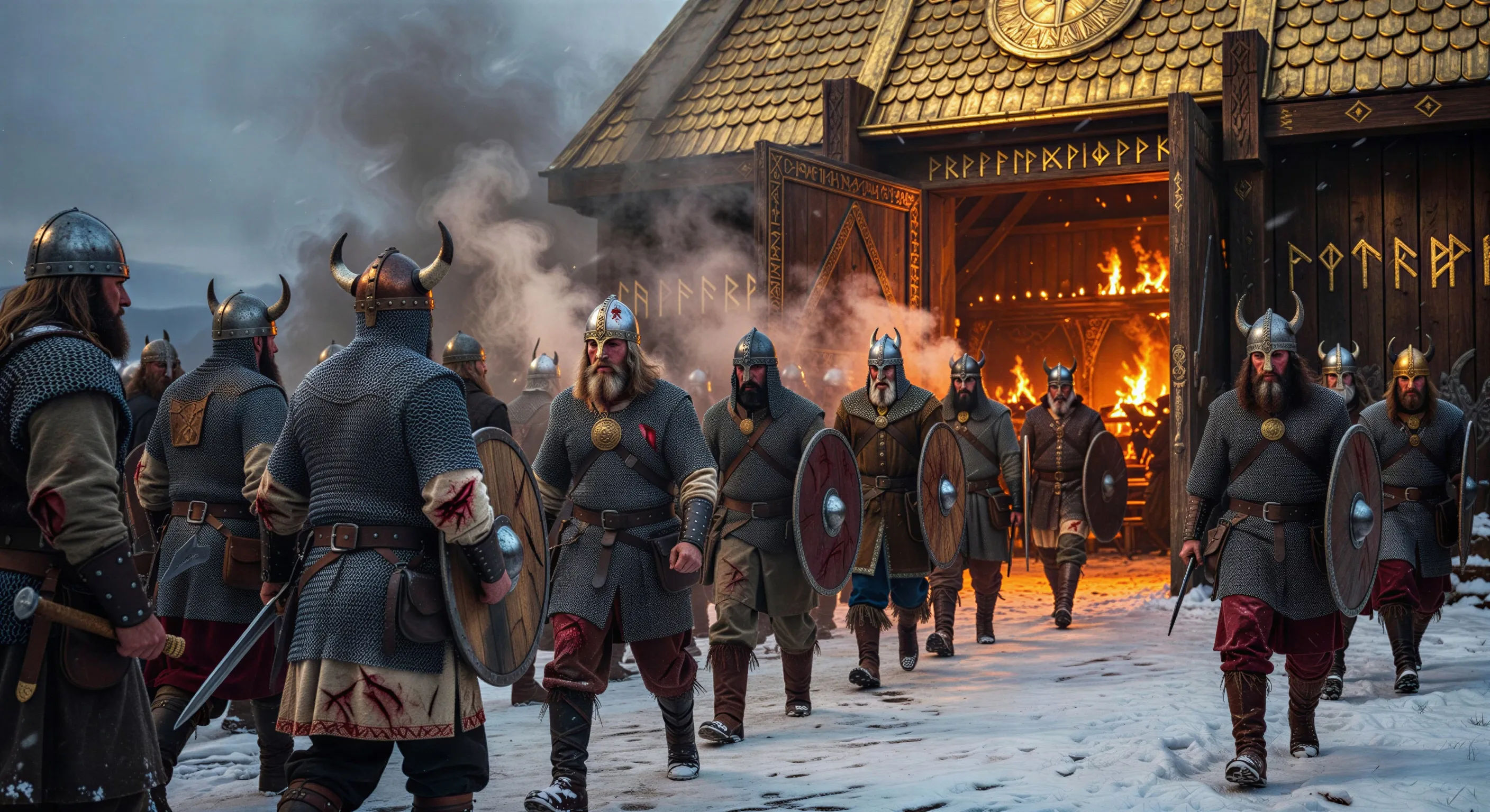 The Einherjar march home