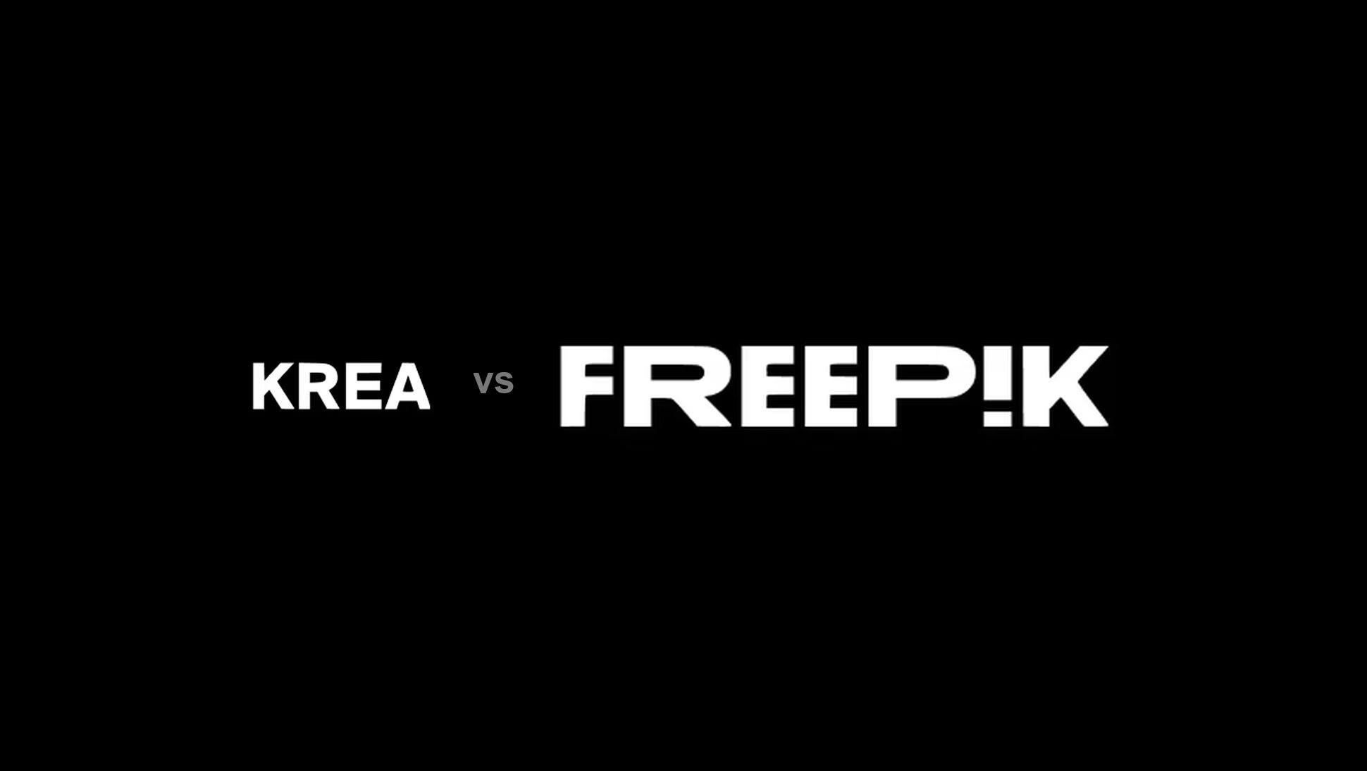 Krea vs Freepik
