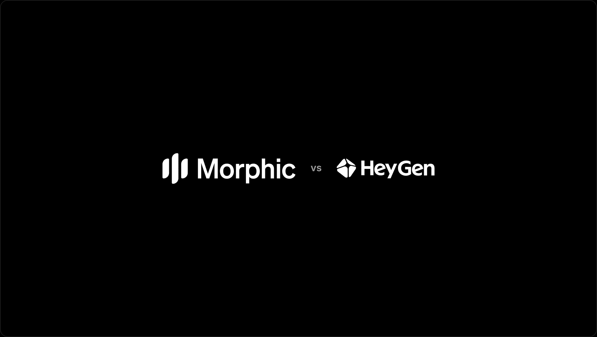 Morphic vs HeyGen